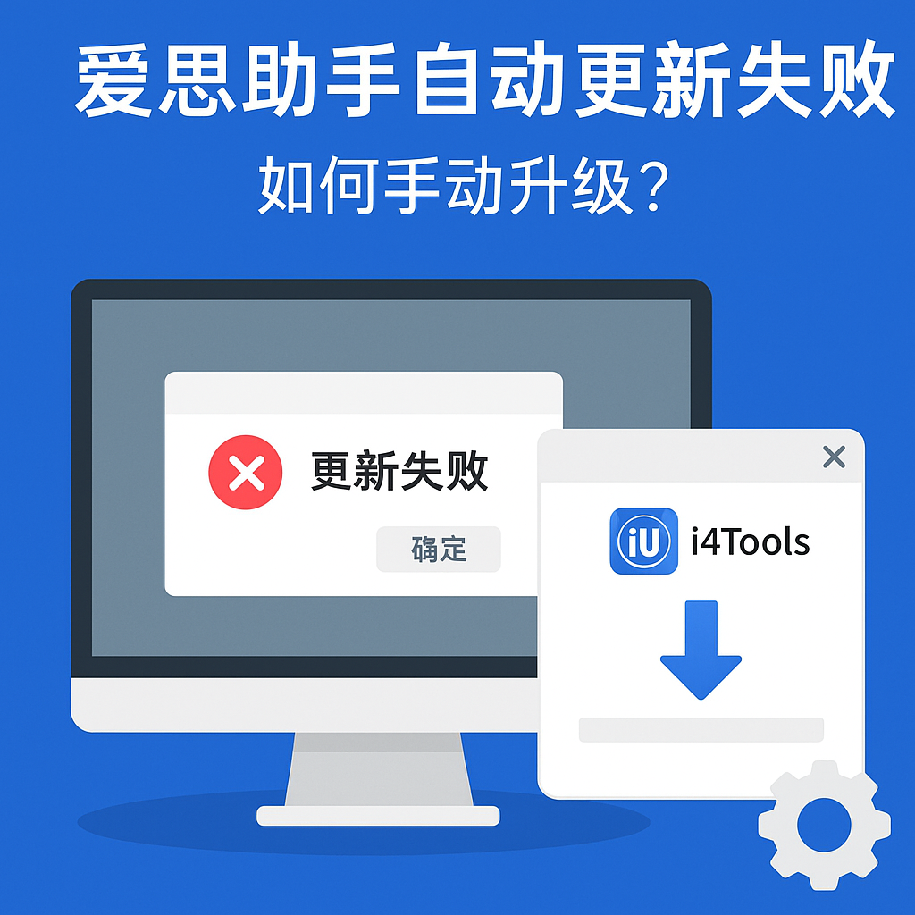 爱思助手官网提示更新失败？版本管理与缓存清理方案